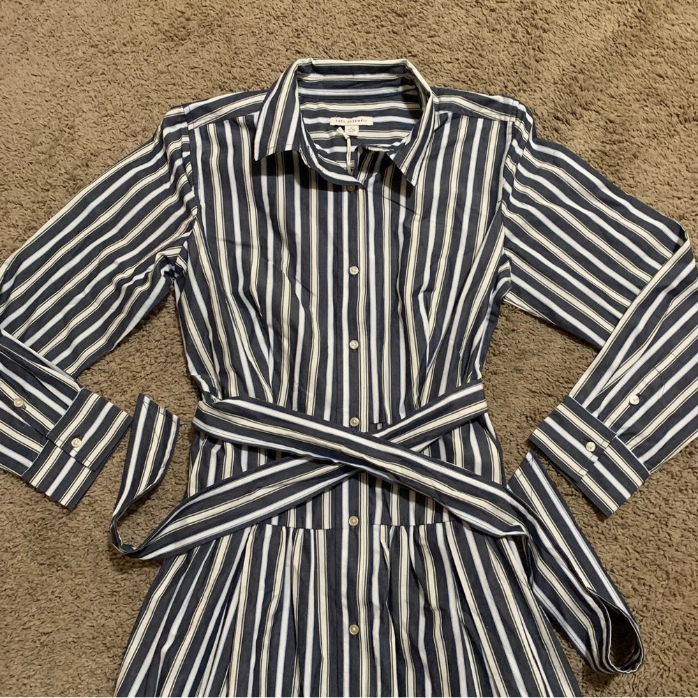 NWT Free Assembly Striped Dress Large 12/14 - Picture 3 of 7